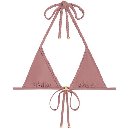 CELINE Triomphe in matte jersey triangle top