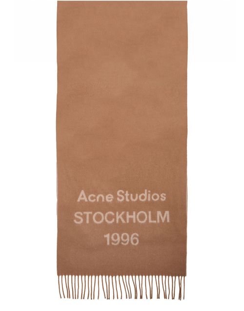 ACNE STUDIOS Logo scarf