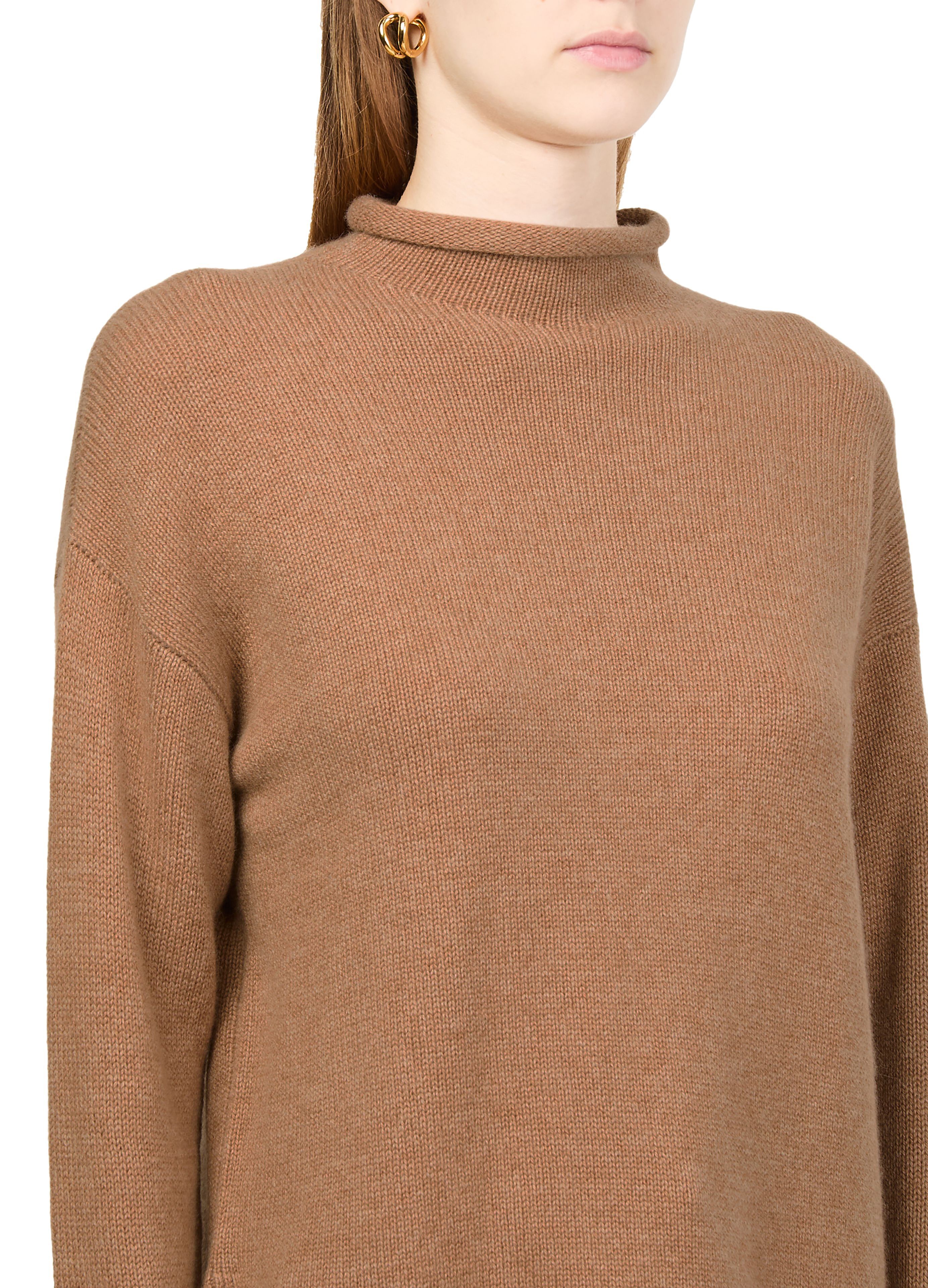 Sweater with large high neck thumbnail 3