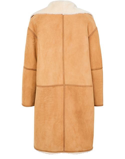 TOTEME Draped shearling coat