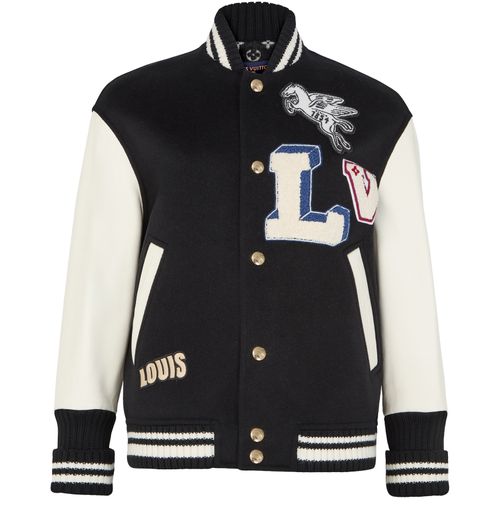 LOUIS VUITTON Signature Patch Varsity Jacket