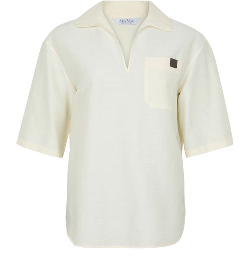 MAX MARA Hemd aus Leinen und Seide Osiride