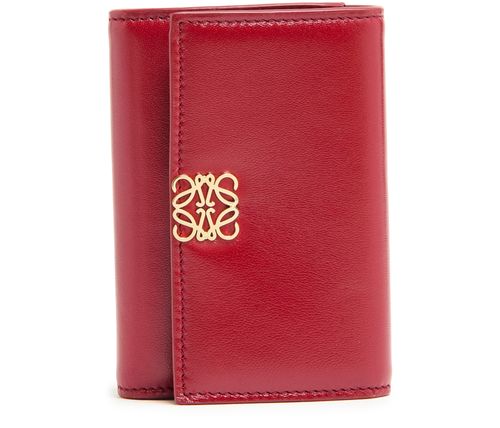 LOEWE Anagram Puffer leather vertical cardholder