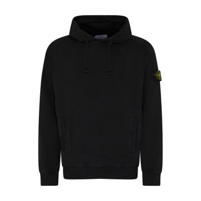 Stone Island Hood Sweatshirt Black XXL