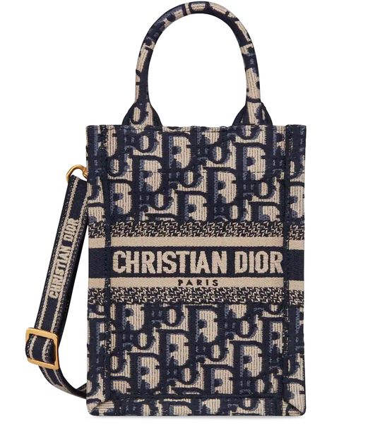 dior book tote black