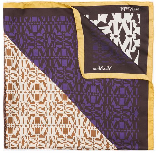 MAX MARA Carre scarf 90x91