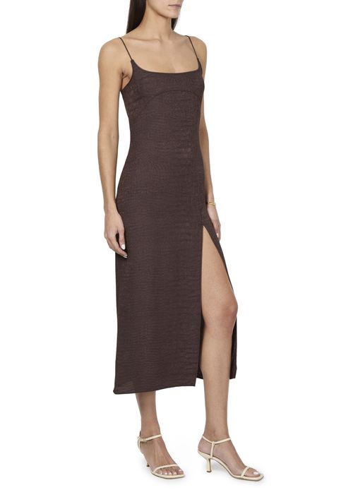 JACQUEMUS Notte midi dress