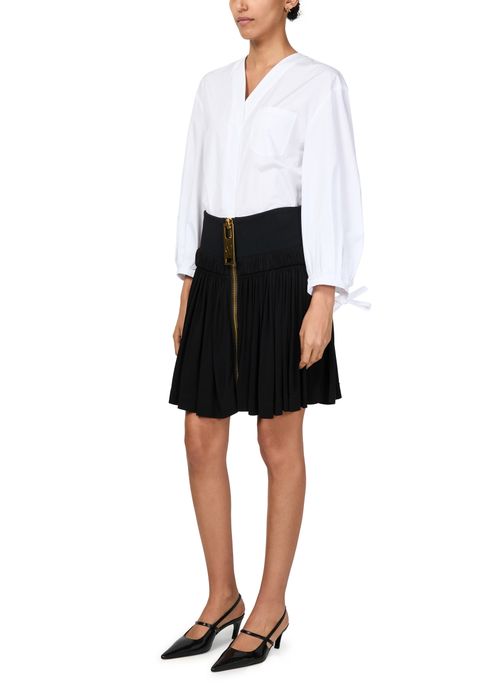 LOUIS VUITTON XXL Zipper Gathered Skirt