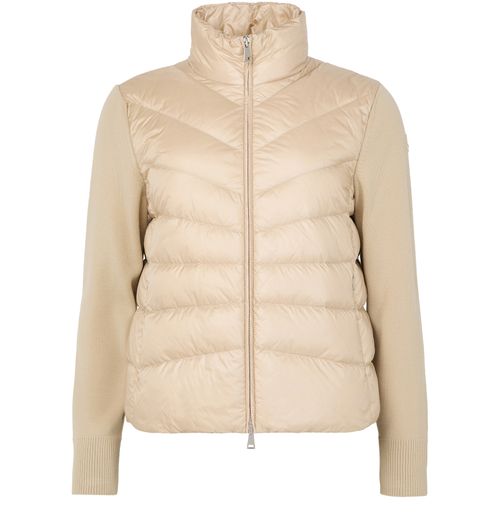 MONCLER Bi-material jacket