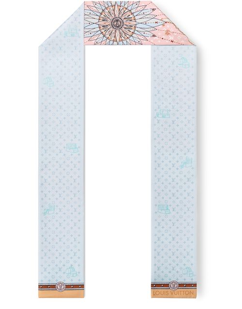 LOUIS VUITTON Bandeau LV Map