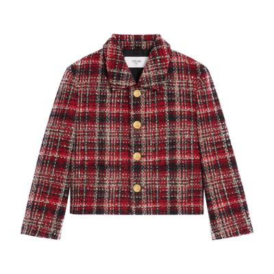 Women's Saint Germain jacket in bouclette natté | CELINE | 24S