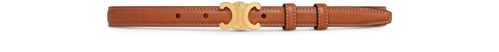 CELINE Triomphe small belt in natural calfskin