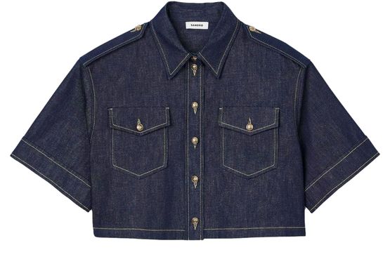 Chemise en jean SANDRO