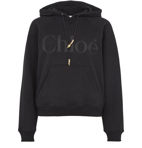 CHLOE Serpent capsule hoodie in cotton