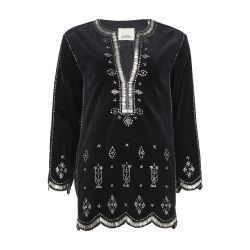 Isabel Marant 24AW ドレス-ロング ブラック系 Isabel Marant（ロングワンピース/マキシワンピース ・ ブラック