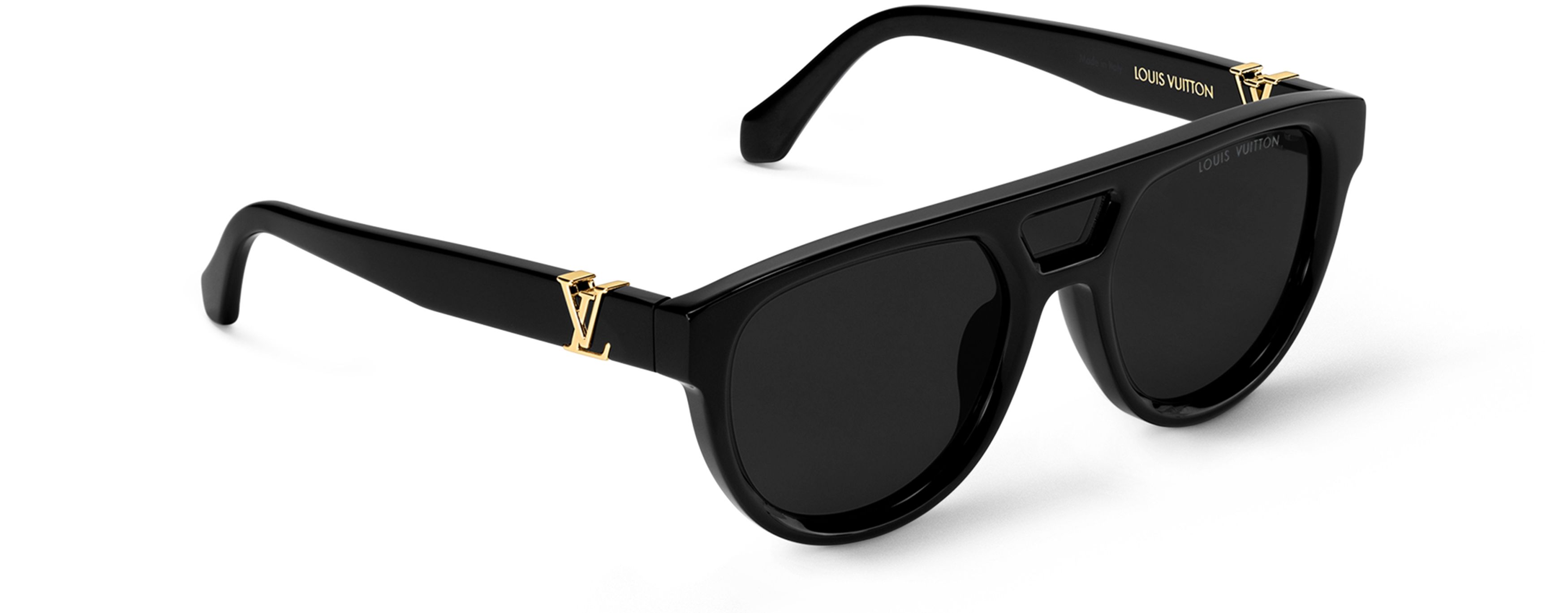 LV Sleek Round Sunglasses thumbnail 3