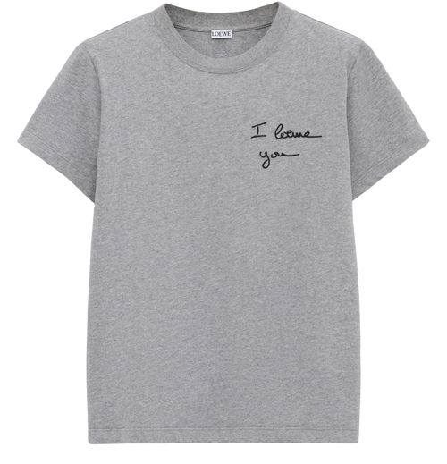 LOEWE Straight cotton T-shirt