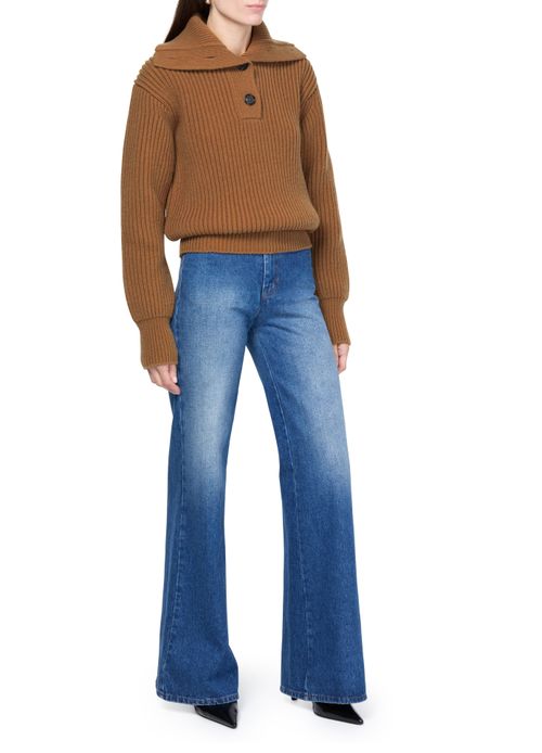 MCQUEEN Pullover mit Trichterkragen