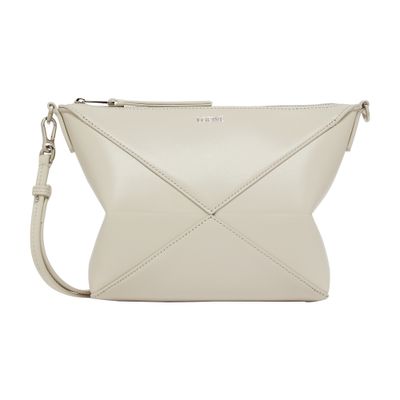 Loewe Puzzle Fold Pouch In Beige