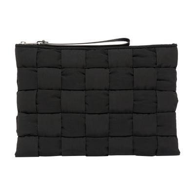 Bottega Veneta Pouch In Black_silver