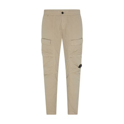 C.p. Company Ottoman Lens-patch Cargo Trousers In Green