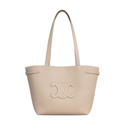 トートバッグ CELINE Mini cabas Anais cuir Triomphe in grained calfskin MINI CABAS ANAIS CUIR TRIOMPHE IN Grained calfskin - Modern