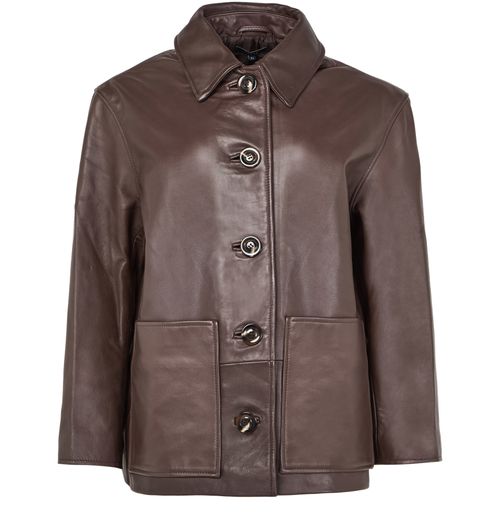SOEUR Vincenzo leather jacket