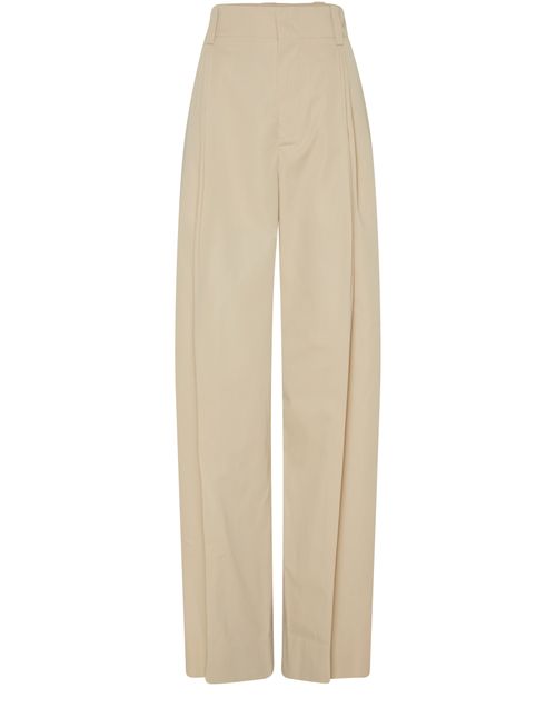 BOTTEGA VENETA Cotton silk trousers