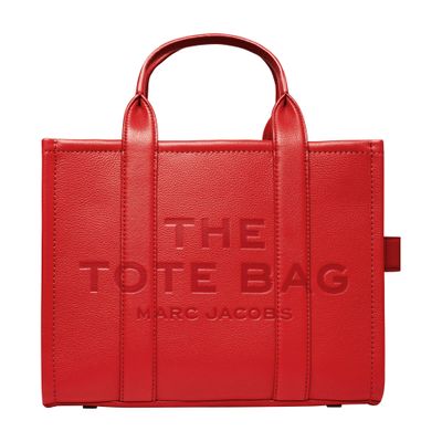 Marc Jacobs The The Leather Tote Bag In True Red