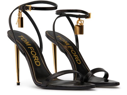 TOM FORD Padlock pointy sandals