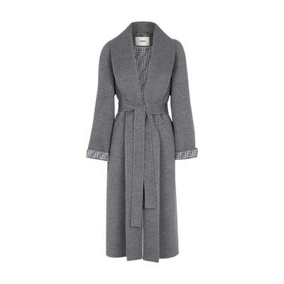 FENDI Coat Gris