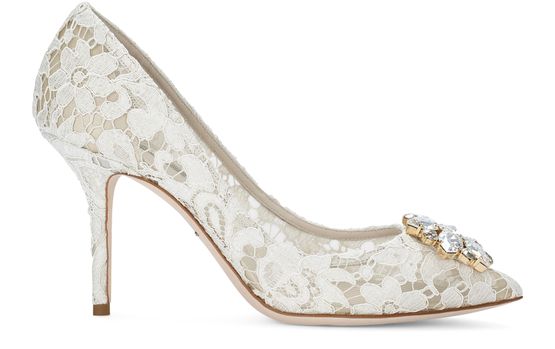 Dolce&Gabbana タオルミナレース パンプス ハイヒール 25 Dolce&Gabbana タオルミナレース パンプス ハイヒール 25