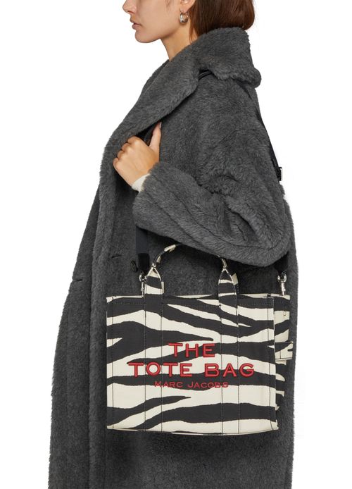 MARC JACOBS The Medium Tote Zebra Canvas bag