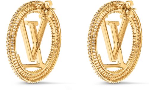 LOUIS VUITTON Sparkling Louise Earrings