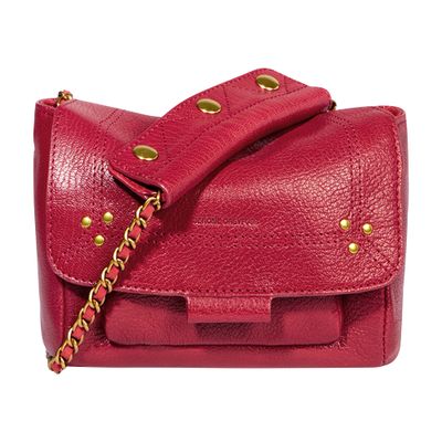 Jérôme Dreyfuss Lulu S Crossbody Bag In Red