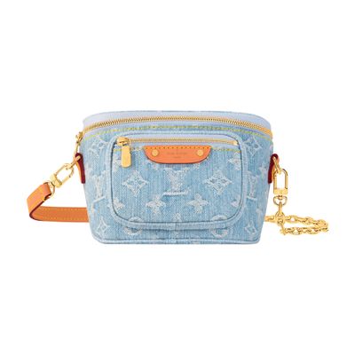 Louis Vuitton Mini Bumbag In Blue