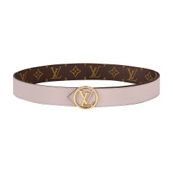 Louis Vuitton 35MM Circle Reversible Belt Louis Vuitton Monogram Epi 35mm LV Circle Reversible Belt 90  main image 4