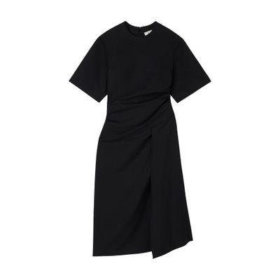 Rohe Sculptural Short-sleeved Dress In Black