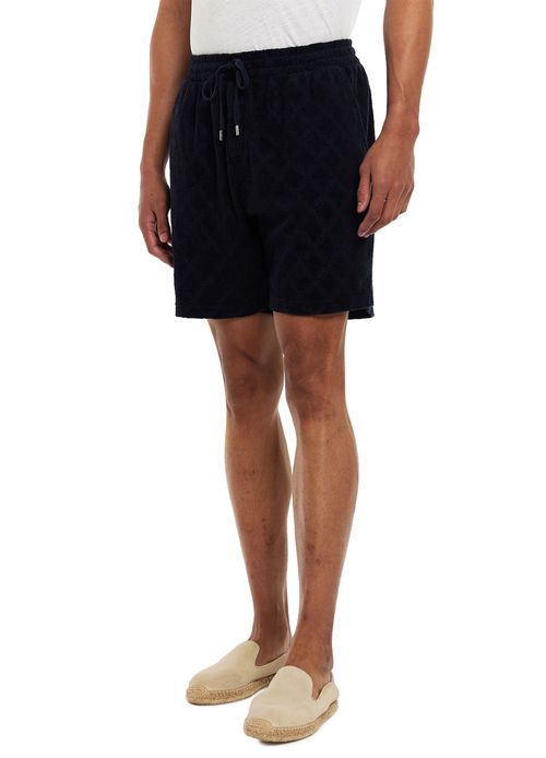 FRESCOBOL CARIOCA Treliça Augusto Terry Cotton Jacquard Shorts
