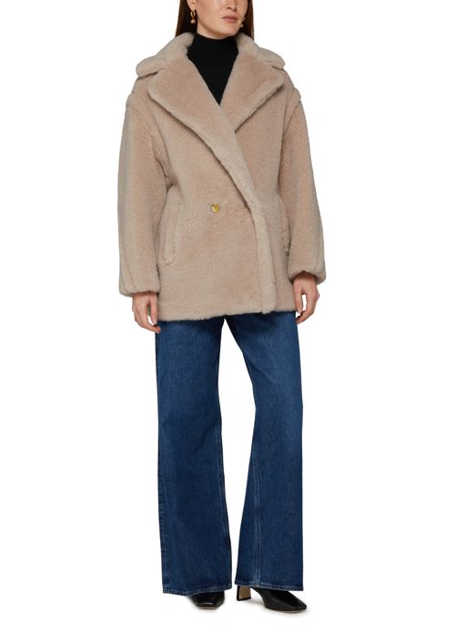 MAX MARA Jacke aus Teddy-Stoff Cuba