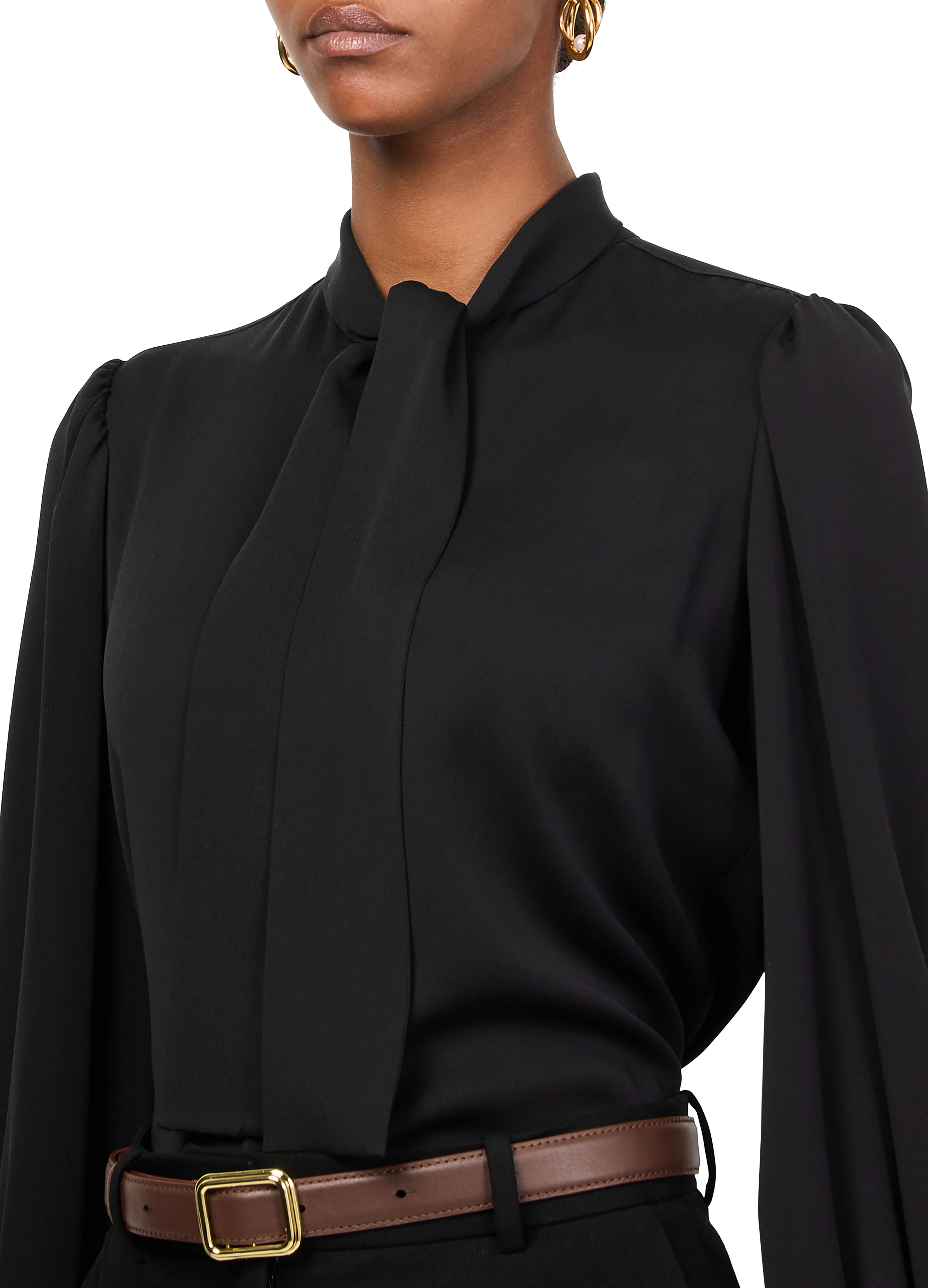 Melania long-sleeved blouse thumbnail 4