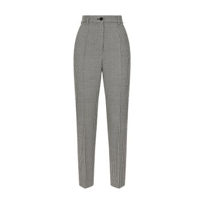 Dolce & Gabbana Waistband Loop Casual Pants In Multicolor