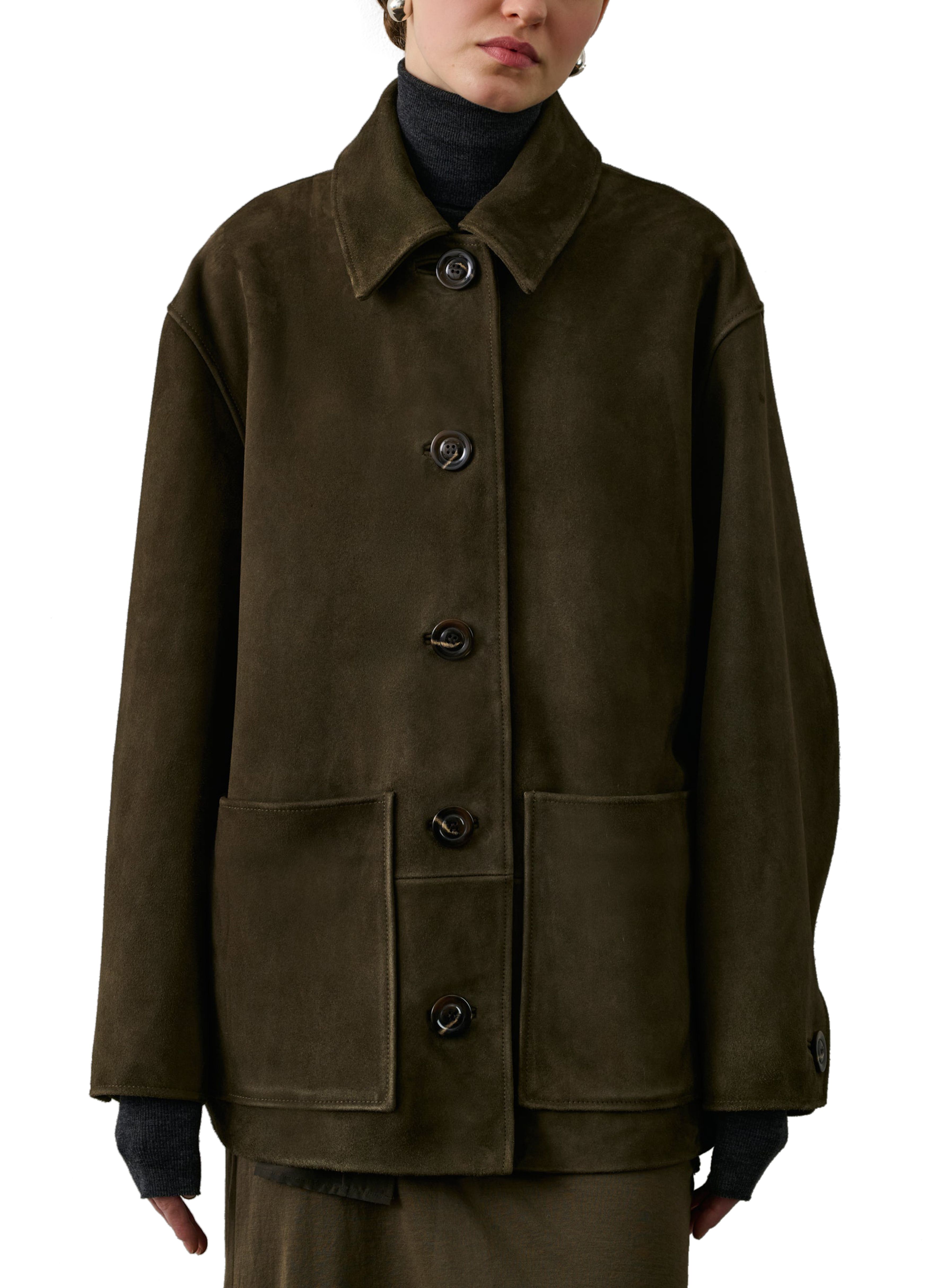 Vincenzo leather jacket thumbnail 6