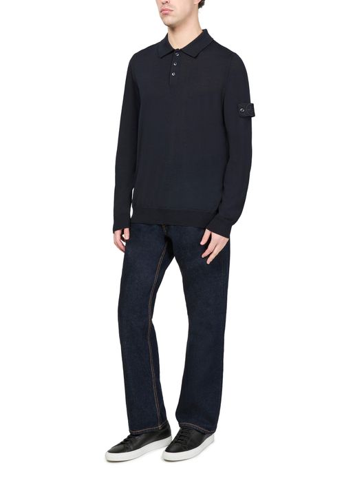 STONE ISLAND Long-sleeved polo