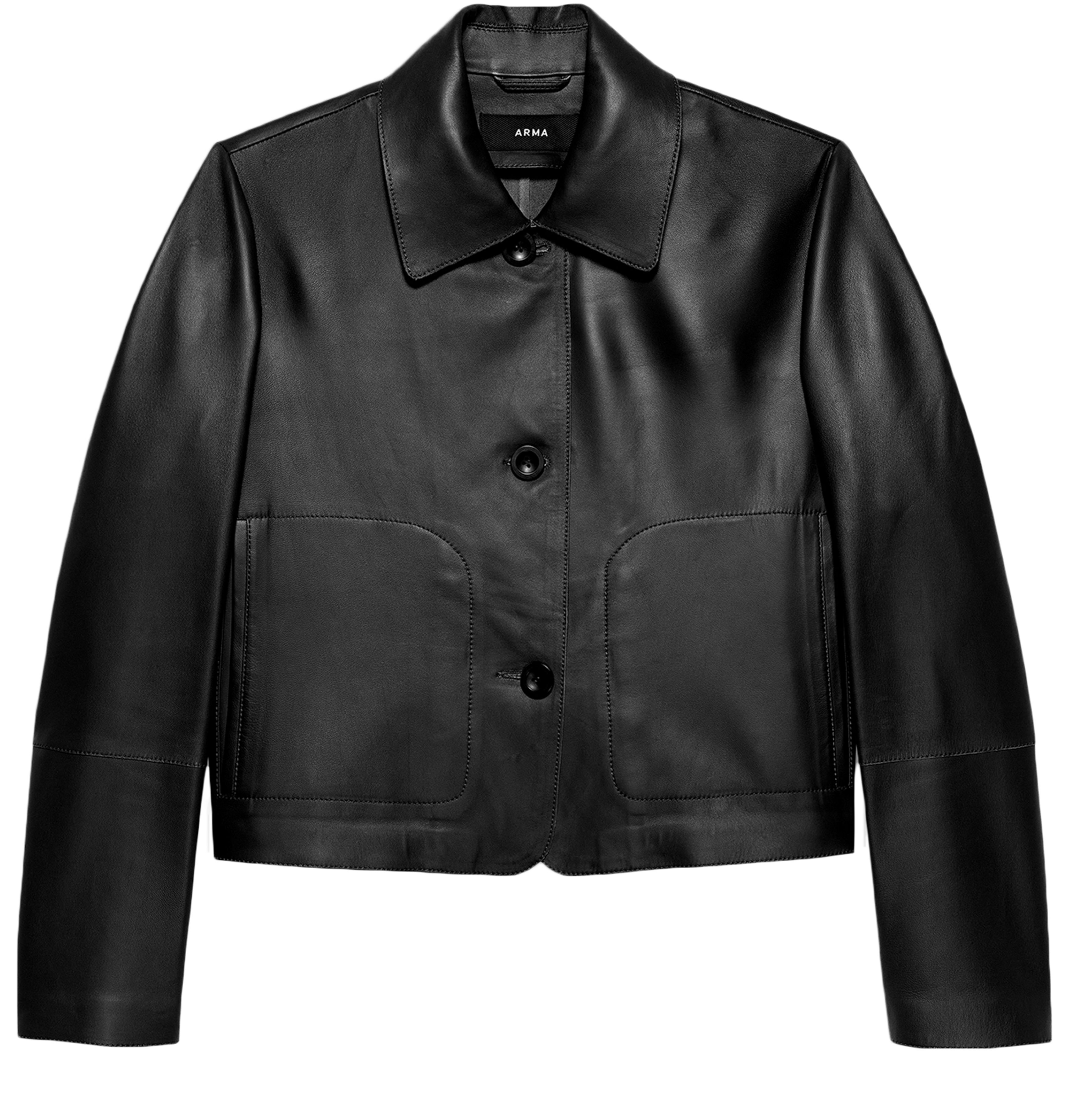 Arma Women's Black Emy Lamb Leather Jacket