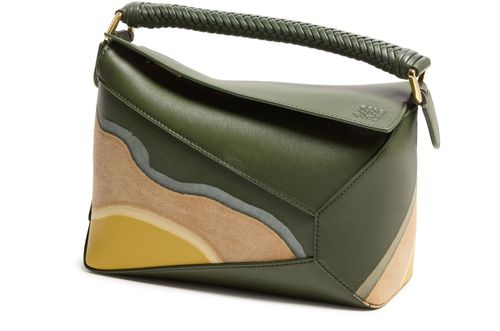 LOEWE Puzzle Edge Landscape small bag
