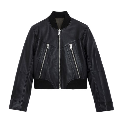 ZADIG & VOLTAIRE BUNTA LEATHER JACKET