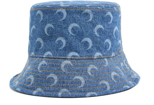 MARINE SERRE Bob en denim Moon