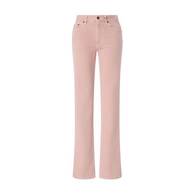 Chloé Straight-cut Jeans In Pink
