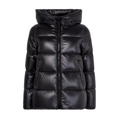 Moncler Serittes Down Jacket In Black